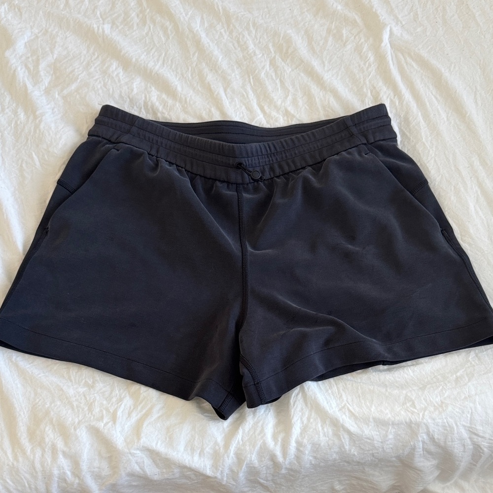 Lululemon Athletica SoftStreme Dark Navy Athletic Shorts